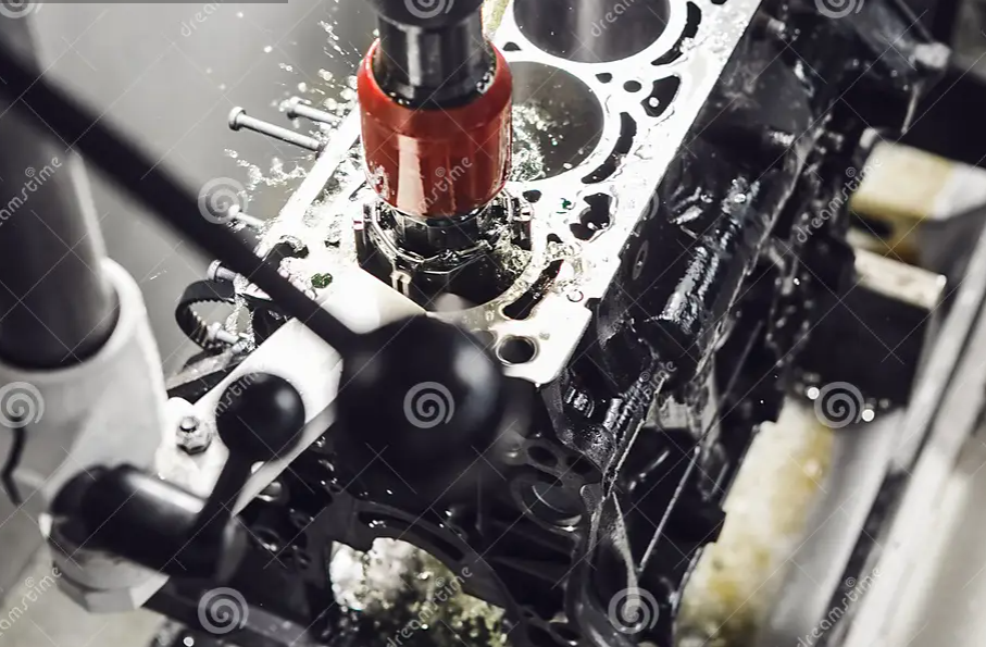 Ice Engine Assembly CNC Hone Block | ICE Racing Engines